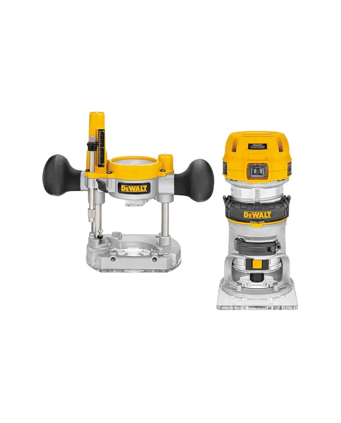 DeWALT D26240K-QS | Elettrofresatrice con affondamento e base fissa 900W 8mm