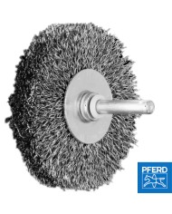 Spazzola per Avvitatore Ø 70 di Ferro mm Gambo 6 mm RBU 7015/6 ST 0,30 | PFERD 153109