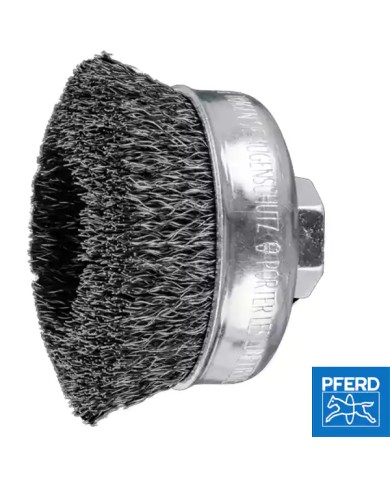 Spazzola di Ferro per Smerigliatrice Ø 75/M14 ST 0,30 | PFERD 955208