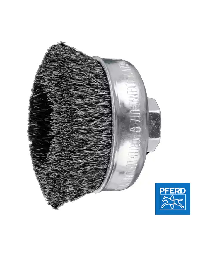 Spazzola di Ferro per Smerigliatrice Ø 75/M14 ST 0,30 | PFERD 955208