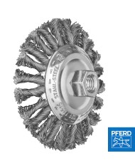 Spazzola di Ferro per Smerigliatrice Ø 115/M14 Filo Ritorto 0,50 | PFERD 955284
