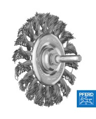 Spazzola per Avvitatore Ø 76 mm di Ferro con Gambo 6 RBG 7006/6 0,35 ST | PFERD 531969