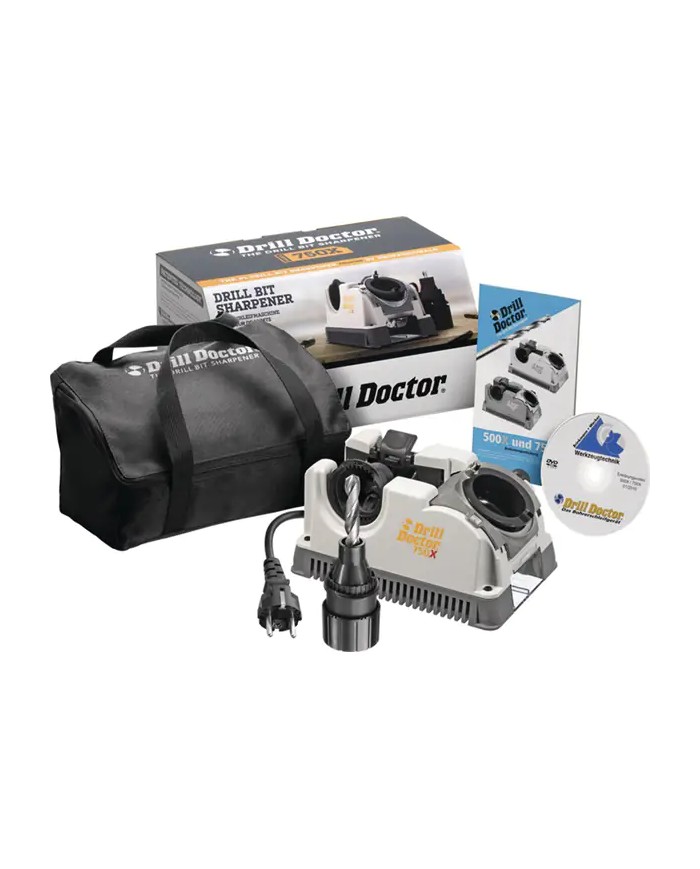 Drill Doctor 750x Affila Punte Trapano Professionale per punte da 2 a 19 mm