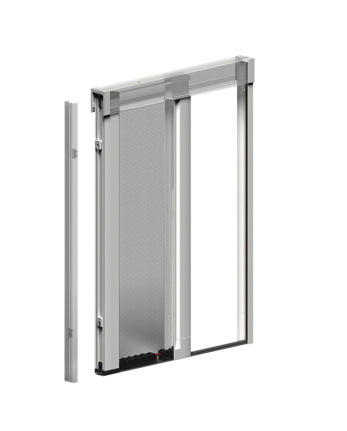 Zanzar Jolly - Zanzariera su misura Avvolgente Senza Bottone chiusura magnetica