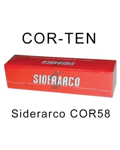 Elettrodi CORTEN Ø 2.5 x 350 Siderarco COR58
