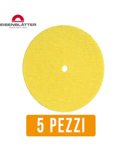 DISCO FIX Ø 115 mm Eisenblätter 80719 Lucidatura a Specchio Inox Brightex SUN | 5 PEZZI