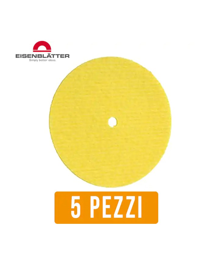 DISCO FIX Ø 115 mm Eisenblätter 80719 Lucidatura a Specchio Inox Brightex SUN | 5 PEZZI