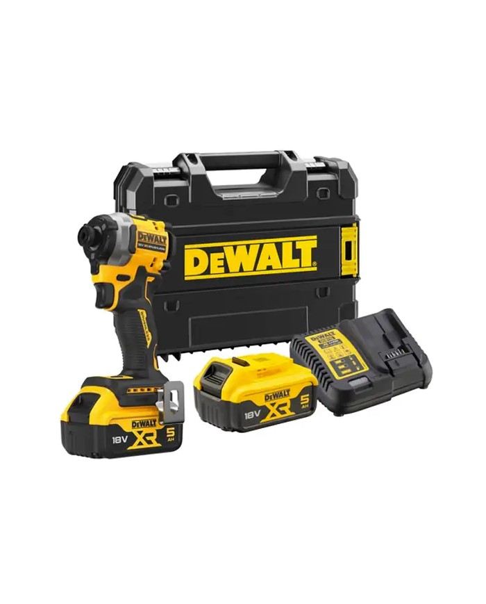 DeWALT DCF850 | Avvitatore ad impulsi compatto XR 18V, Brushless, 205 Nm, 3 Velocità, 1/4, TSTAK