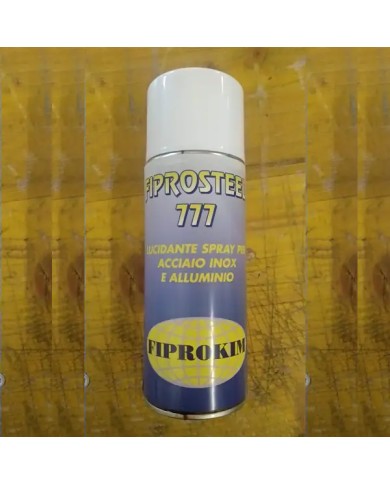 Spray pulizia acciaio inox