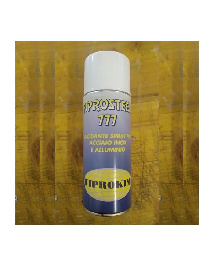 Spray pulizia acciaio inox