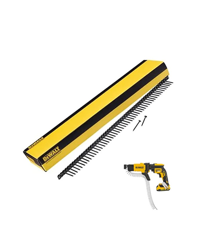Viti Nastrate DeWALT per cartongesso - 1000 pz [ DWF4000250 - DWF400350 ]