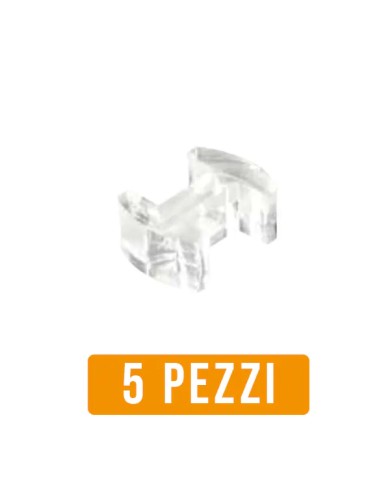 Allineatore per vetri 17,52 - 21,52 - 5 PEZZI | Parapetti in vetro