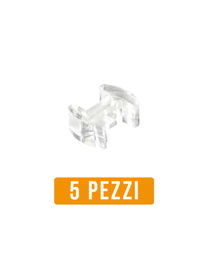 Allineatore per vetri 17,52 - 21,52 - 5 PEZZI | Parapetti in vetro