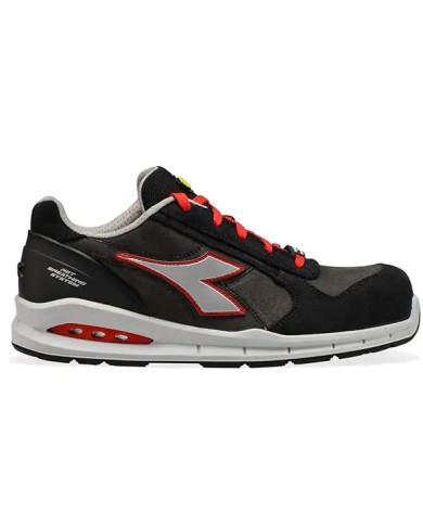 Diadora Run Net Airbox low S3 SRC Scarpe Antinfortunistiche GEOX 701.176221 | Nero - Rosso