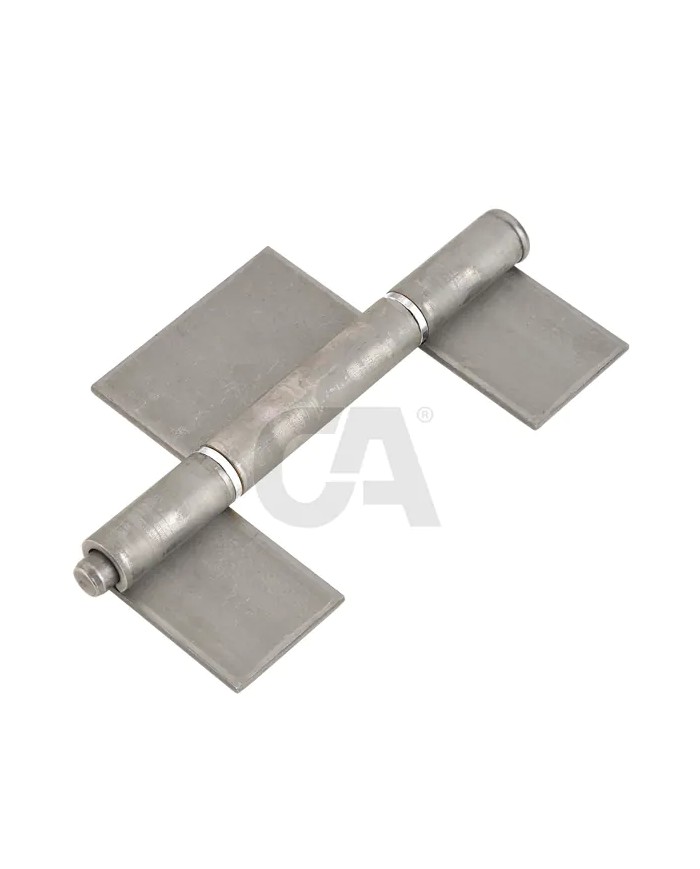 Cerniera a saldare, 3 ali lunghe, perno e rondella sfilabili | Combi Arialdo 250