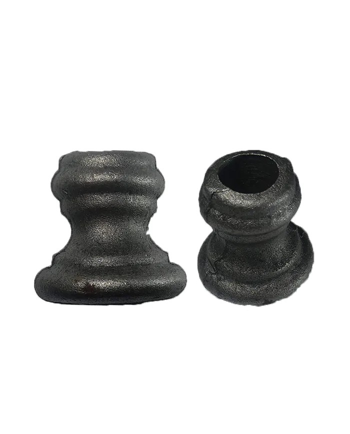 Borchia Ferro Battuto semplice (mezza borchia) per ringhiere e inferriate