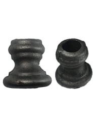 Borchia Ferro Battuto semplice (mezza borchia) per ringhiere e inferriate