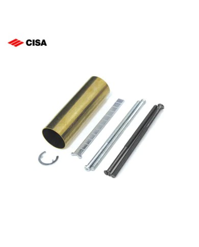 Prolunga cilindro CISA 07165 | Tondo, 60-70-80-90-100 mm, Ottone