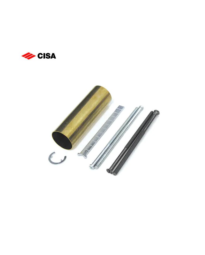 Prolunga cilindro CISA 07165 | Tondo, 60-70-80-90-100 mm, Ottone