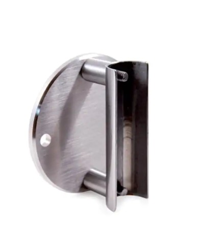 Ancoraggio Laterale a Parete per Tubo Ø 33,7 X 2 mm | Inox AISI304 Satinato