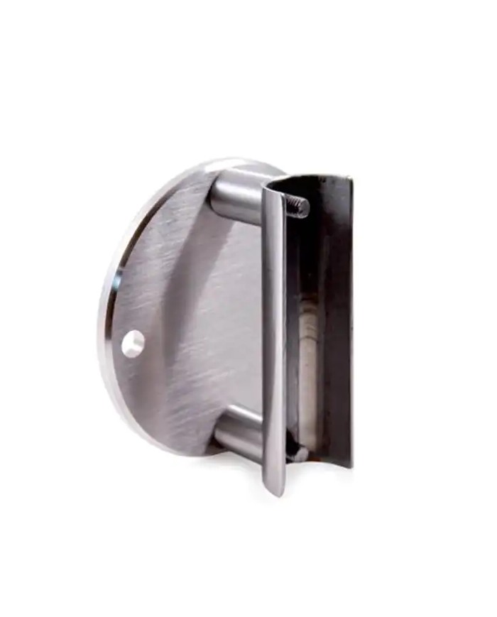 Ancoraggio Laterale a Parete per Tubo Ø 33,7 X 2 mm | Inox AISI304 Satinato