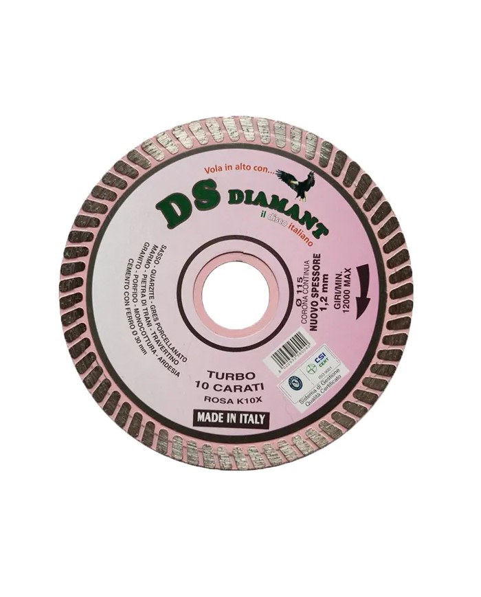 Disco Diamantato UNIVERSALE | DS Diamant TURBO K10X
