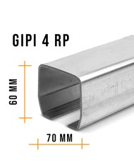 Binario per Cancello Scorrevole Autoportante, 70x60 x3,5 mm - 3 Mt | Rolling Center GIPI 4 RP
