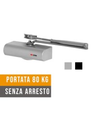 Chiudiporta Automatico CISA 1415.03 Smart Plus 2, 80kg senza arresto