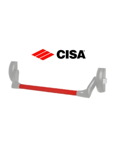 Barra di spinta ovale Rossa per Maglione Antipanico CISA Fast Push 07007