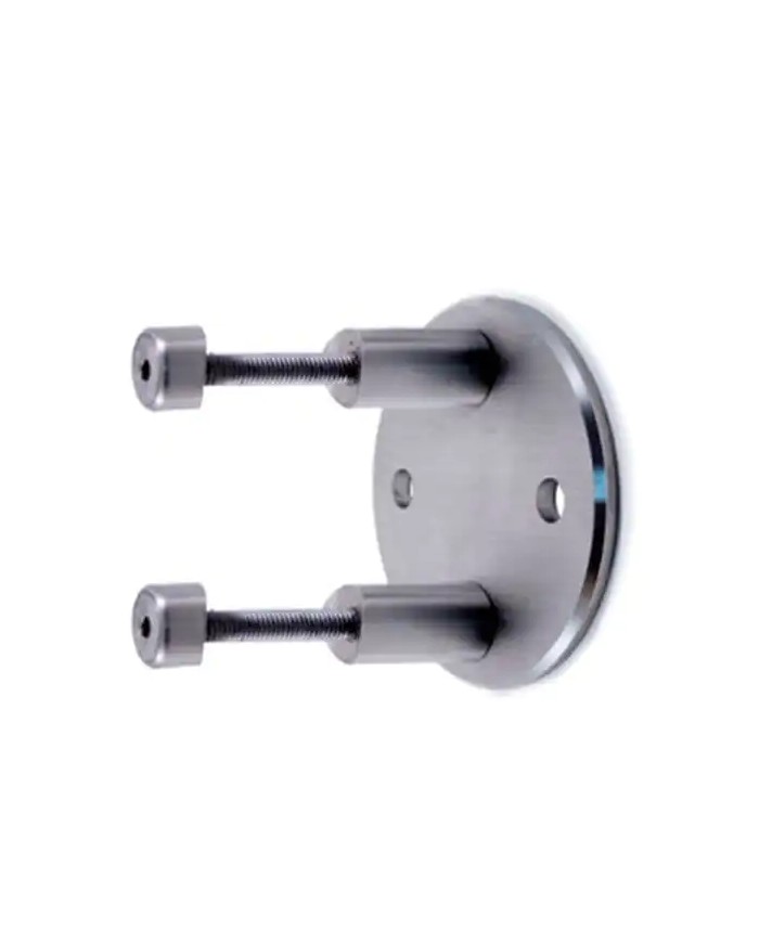 Ancoraggio Laterale a Parete INOX per Tubo Ø 42,4 X 2 mm Fissaggi Passanti| AISI304 Satinato