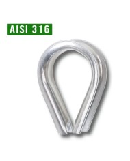 Redance per funi in Acciaio INOX, tipo pesante | AISI 316