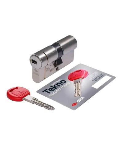 Cisa Astral Tekno, Doppio Cilindro Europeo di sicurezza, Frizionato, Chiave protetta