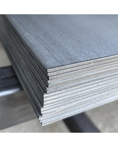 Lamiera Ferro Decapata - Lucida | 1 x 1 mt, spessore da 0.8 a 3 mm