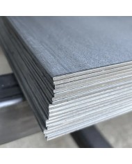 Lamiera Ferro Decapata - Lucida | 1 x 1 mt, spessore da 0.8 a 3 mm