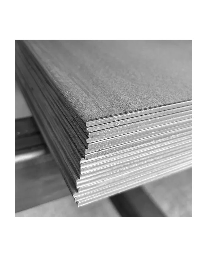 Lamiera Ferro Zincata | 1 x 1 mt, spessore da 0.8 a 3 mm