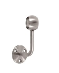 Reggicorrimano a Muro Acciaio Inox con Anello | AISI 304 satinato