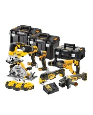 DeWALT DCK706P3T-QW | Combo 7 pezzi XR, 3 Batterie, 3 Valigette TSTAK
