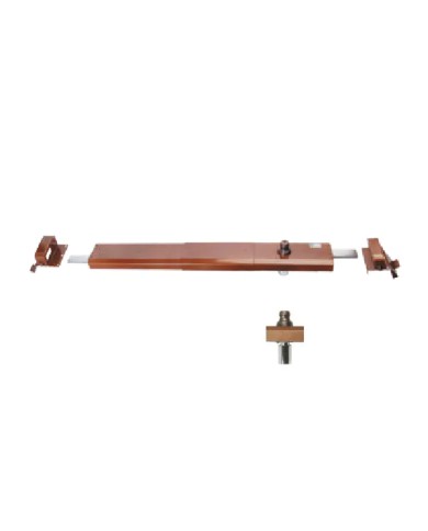 Mottura 32.910 | Serratura Spranga per porte da 85 a 100 cm, Doppio cilindro a pompa