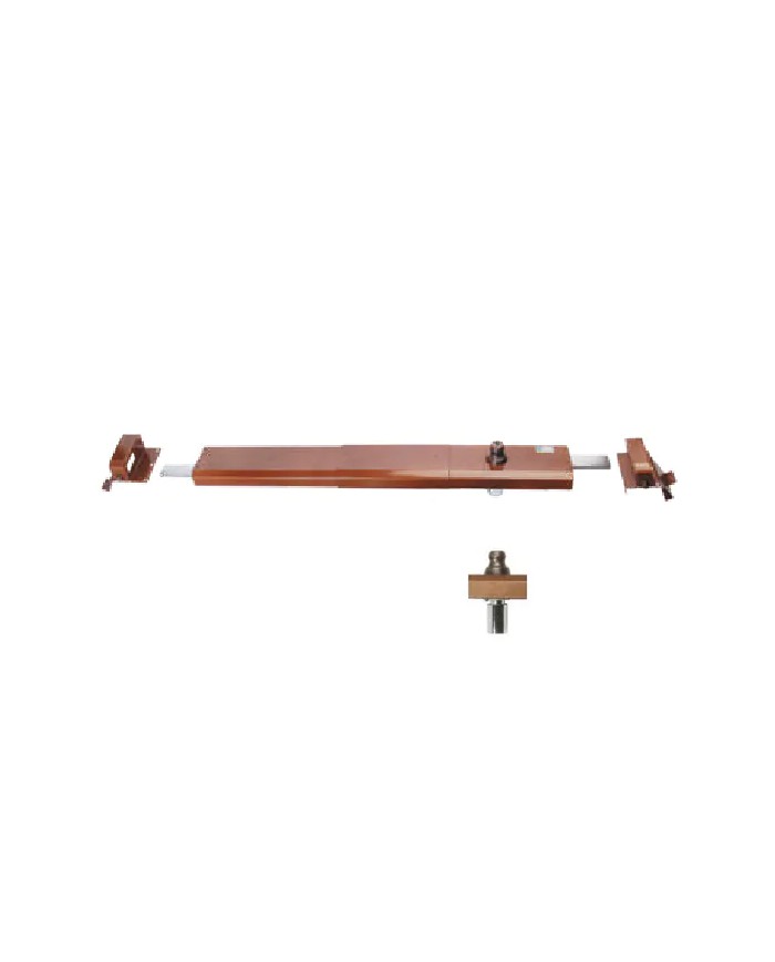 Mottura 32.905 | Serratura Spranga per porte da 75 a 90 cm, Doppio cilindro a pompa