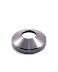 Copriflangia per Tubo Ø 42,4 mm - Foro Ø 43 mm Esterno Ø 105 mm ALTA | Inox AIS304 Satinato