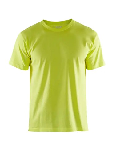 Maglietta da Lavoro BLAKLADER 3525 GIALLA 100% COTONE JERSEY 352510423300