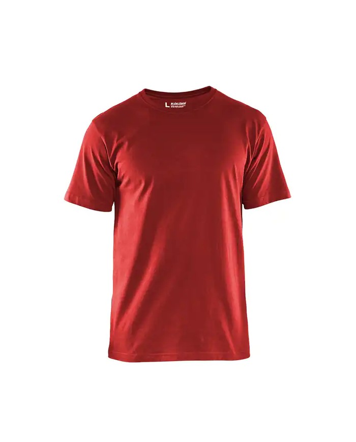 Maglietta da Lavoro BLAKLADER 3525 ROSSA 100% COTONE JERSEY 352510425600