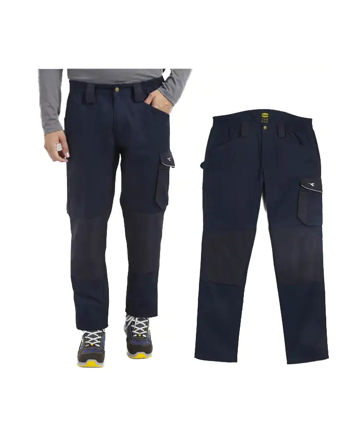 Pantalone da Lavoro Artigiano DIADORA ROCK Performance BLU - 702.160303