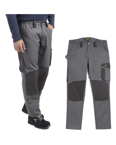 Pantalone da Lavoro Artigiano DIADORA ROCK Performance GRIGIO - 702.160303