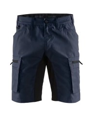 Pantalone Corto da Lavoro BLAKLADER 1449 STRETCH 144918458699 | BLU - NERO