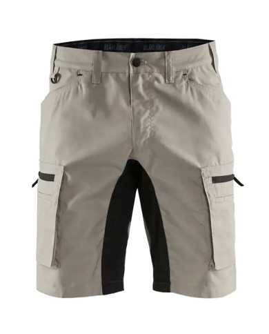 Pantalone Corto da Lavoro BLAKLADER 1449 STRETCH 144918452799 | AVANA - NERO