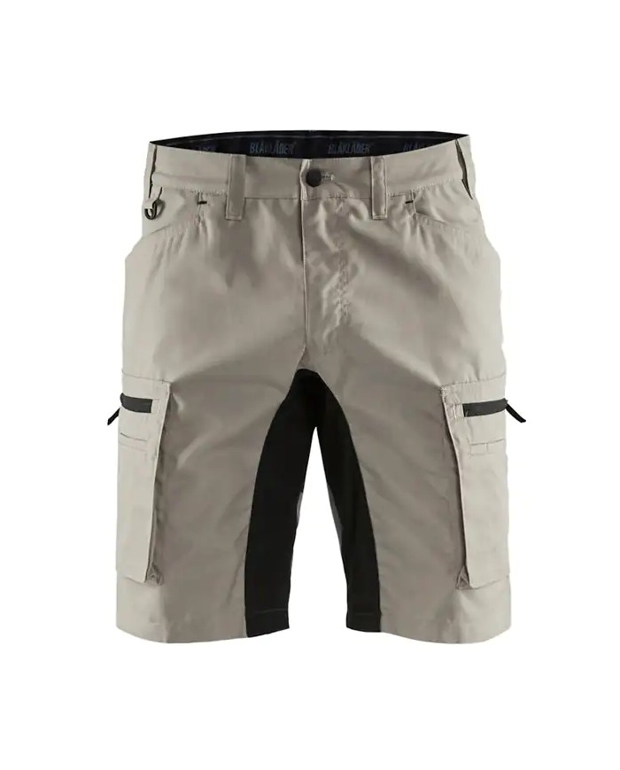 Pantalone Corto da Lavoro BLAKLADER 1449 STRETCH 144918452799 | AVANA - NERO