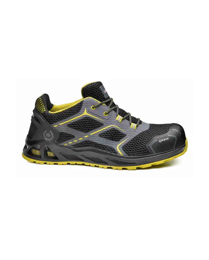 Scarpe Antinfortunistiche BASE KAPTIV K-SPEED S1P HRO SRC CA-B1004-0WC | NERO - GIALLO