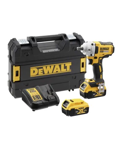 DeWALT DCF894P2-QW | Avvitatore a Impulsi con Coppia Elevata 1/2, 450 Nm, 18V XR, 2x 5Ah, Valigetta TSTAK