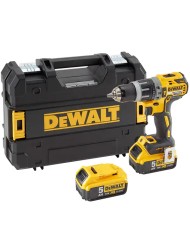 DeWALT DCD796P2-QW | Trapano Avvitatore con Percussione, 18V XR, 60Nm, 2 Velocità, 2X 5Ah, Valigetta TSTAK